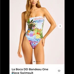 Seafolly Tropical Print One Piece Swimsuit - Multicolor